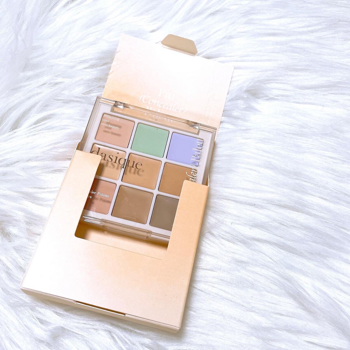 プロコンシーラーパレット/dasique/パレットコンシーラーを使ったクチコミ（2枚目）