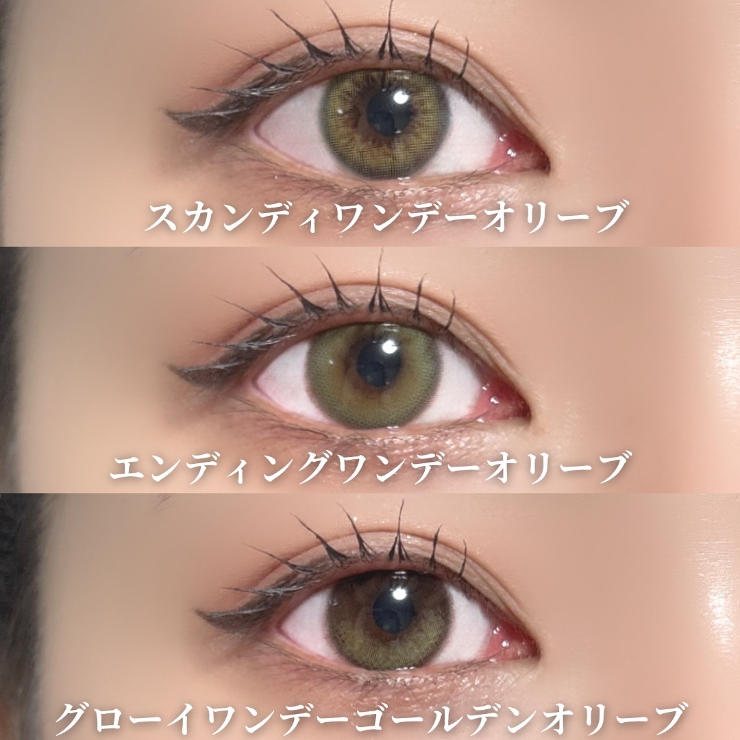 Ending 1day/OLENS/ワンデー（１DAY）カラコンを使ったクチコミ（2枚目）