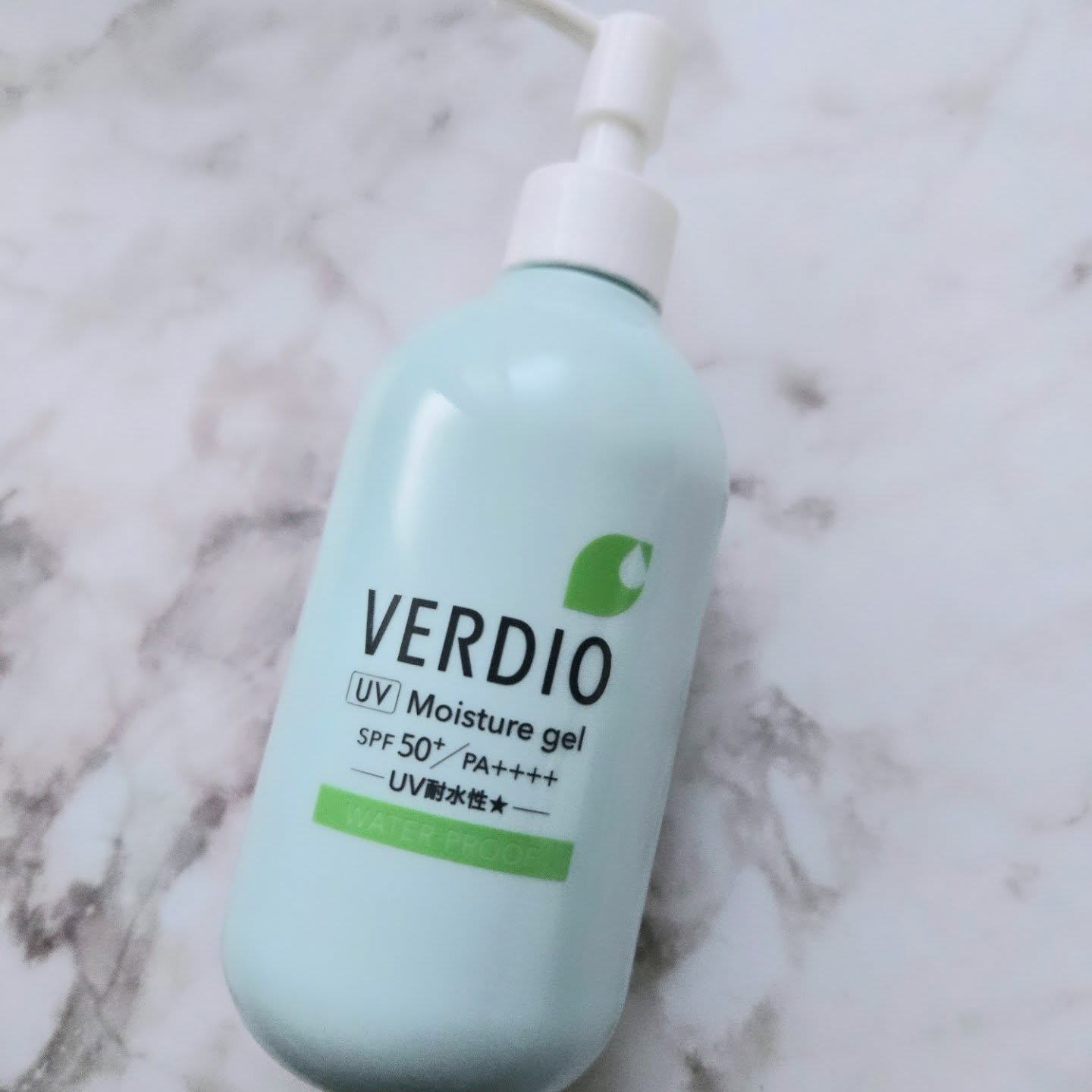 ベルディオ UV モイスチャージェル N/メンターム/日焼け止めジェルを使ったクチコミ（2枚目）