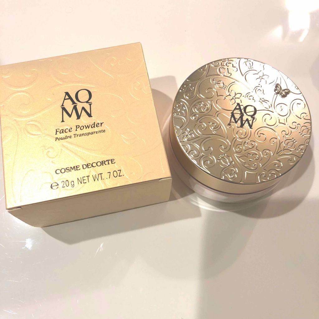 AQ MW フェイスパウダー/DECORTÉ/ルースパウダーを使ったクチコミ(1枚目)