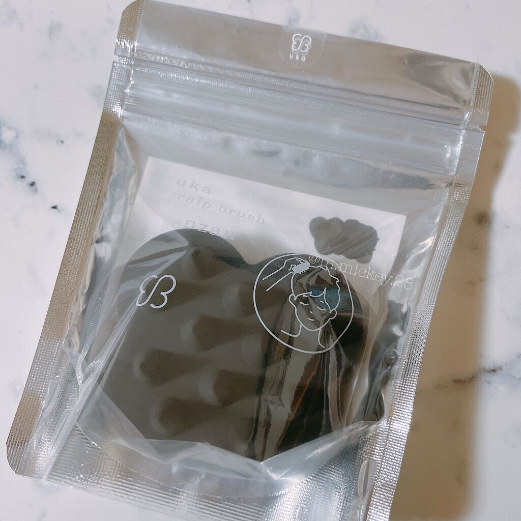 uka scalp brush kenzan/uka/スカルプブラシを使ったクチコミ（1枚目）