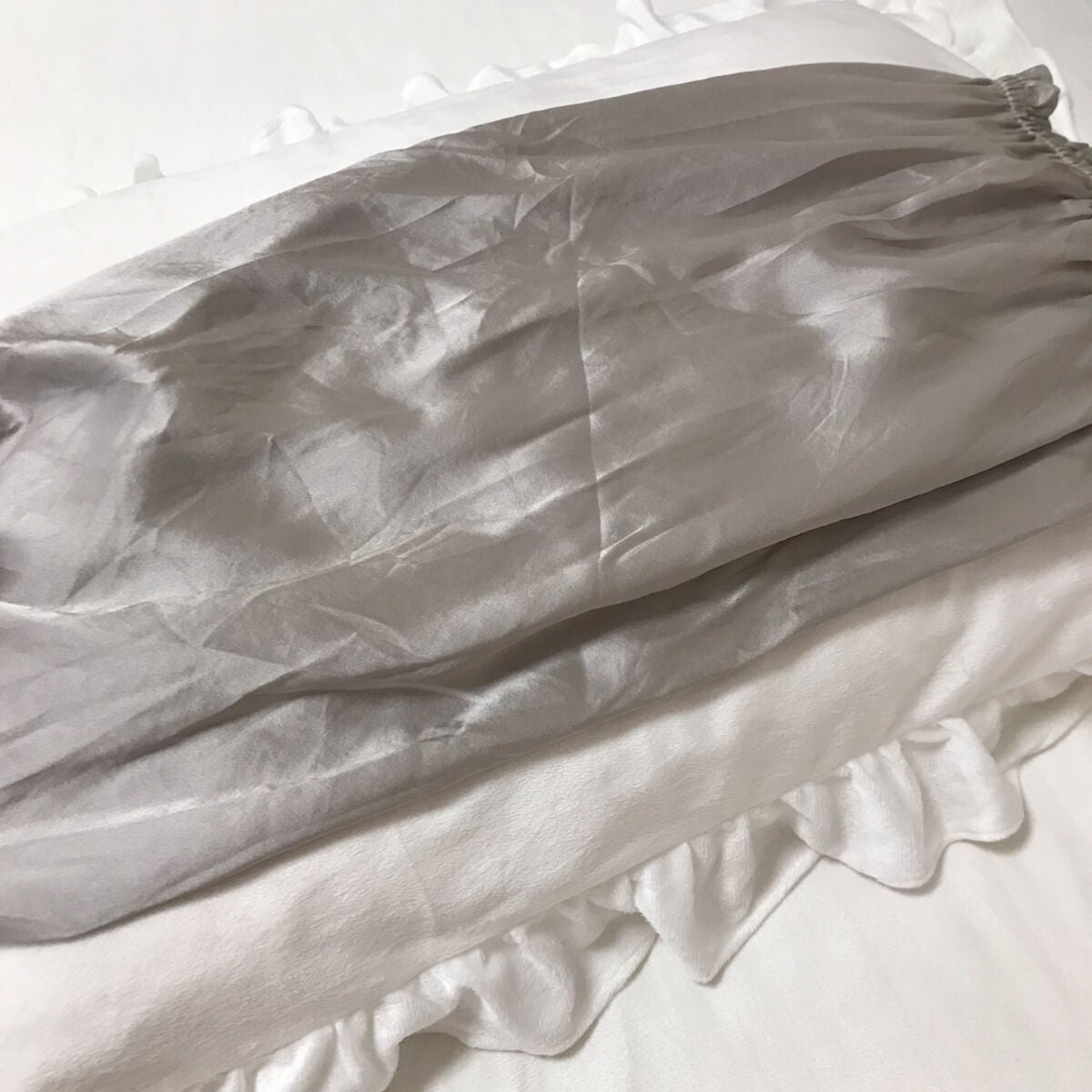 シルク ナイトキャップ ロングヘア用/LilySilk/ヘアケアグッズを使ったクチコミ(7枚目)