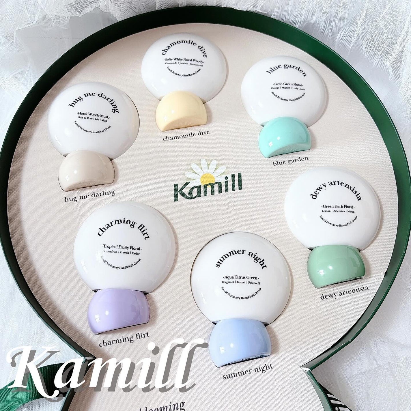 パフューマリー ハンド&ネイルクリーム デューイアルテミシア 50ml/カミール/ハンドクリームを使ったクチコミ(1枚目)