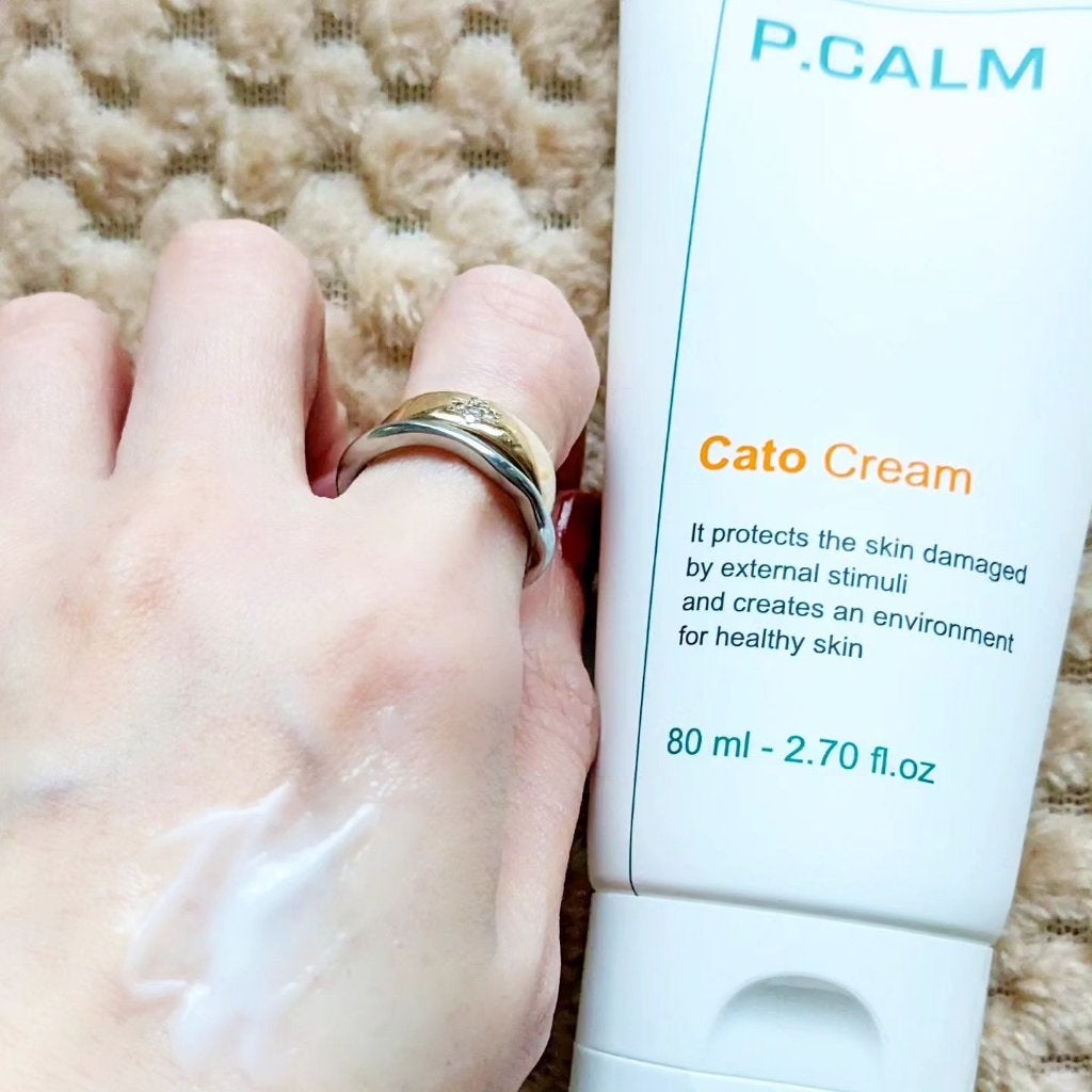 カトクリーム/P.CALM/フェイスクリームを使ったクチコミ(6枚目)