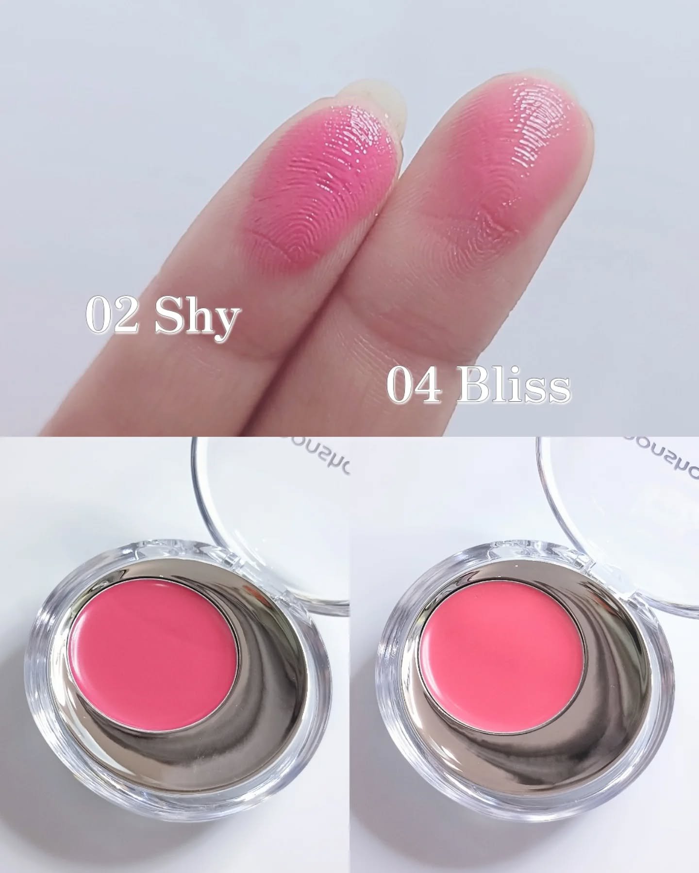 メルティングムードリップ&チーク/moonshot/ジェル・クリームチークを使ったクチコミ（2枚目）