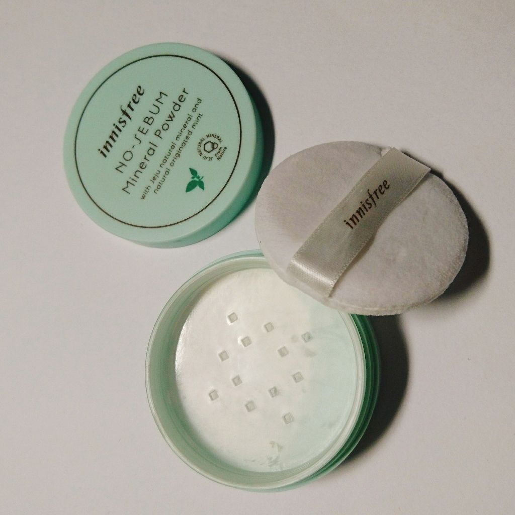 ノーセバム ミネラルパウダー/innisfree/ルースパウダーを使ったクチコミ(2枚目)