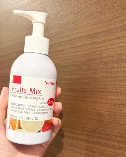 Wクレンジングジェルフルーツミックス/Nursery(ナーセリー)/クレンジングジェルを使ったクチコミ(5枚目)