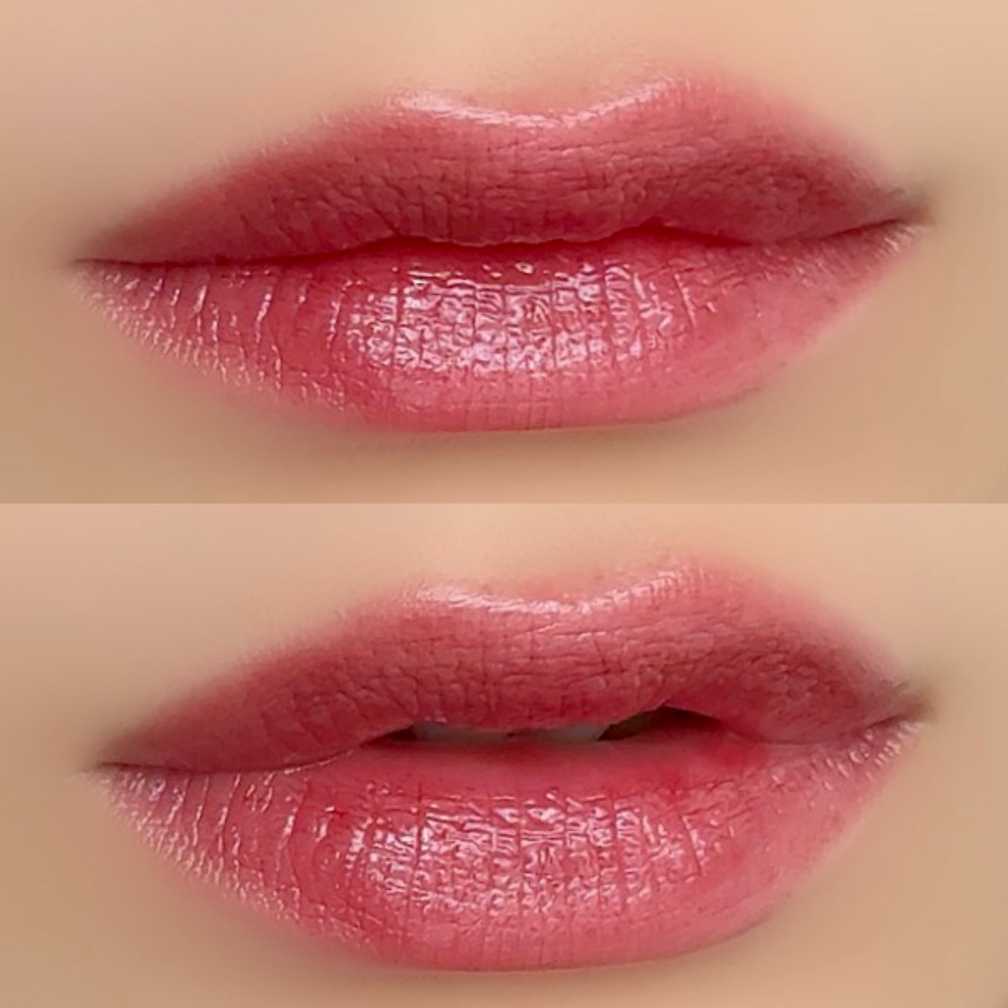 モイスチャー グレイズ リップスティック 10 焦紅 - KOGAREAKA/SUQQU/口紅を使ったクチコミ（3枚目）