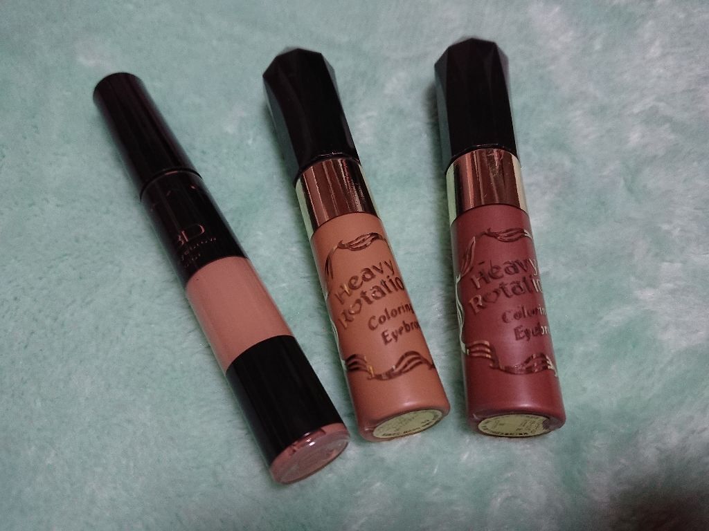 カラーリングアイブロウ/ヘビーローテーション/眉マスカラを使ったクチコミ（1枚目）
