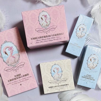 フラワーノーズスワンバレエシリーズ アイシャドウパレット/FlowerKnows/アイシャドウパレットを使ったクチコミ(8枚目)