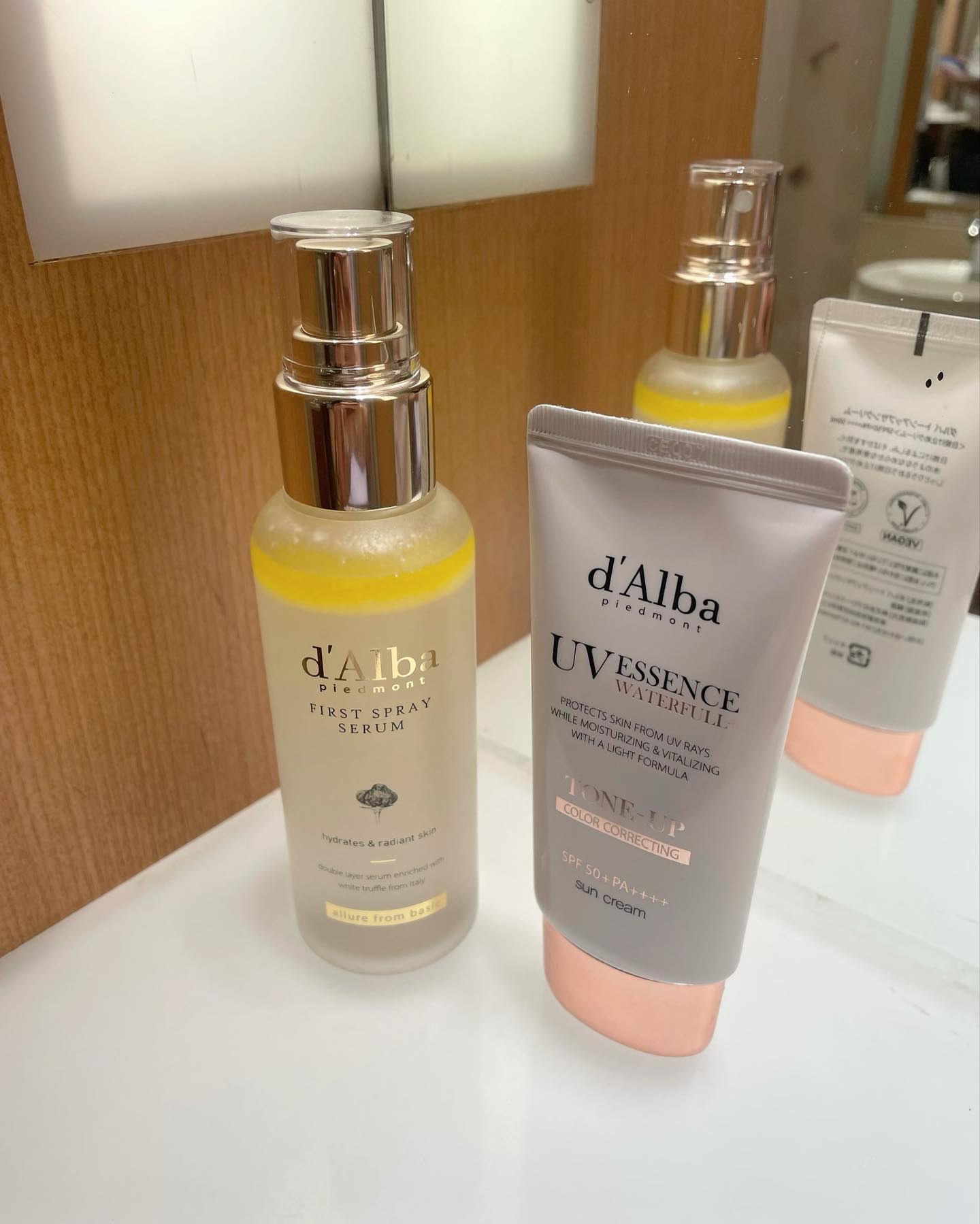 ダルバ ホワイトトリュフファーストスプレーセラム/ダルバ/ミスト状化粧水を使ったクチコミ（1枚目）