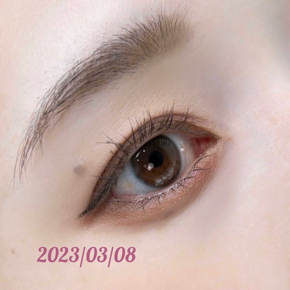 ケイト デザイニングアイブロウ3D/KATE/パウダーアイブロウを使ったクチコミ(1枚目)