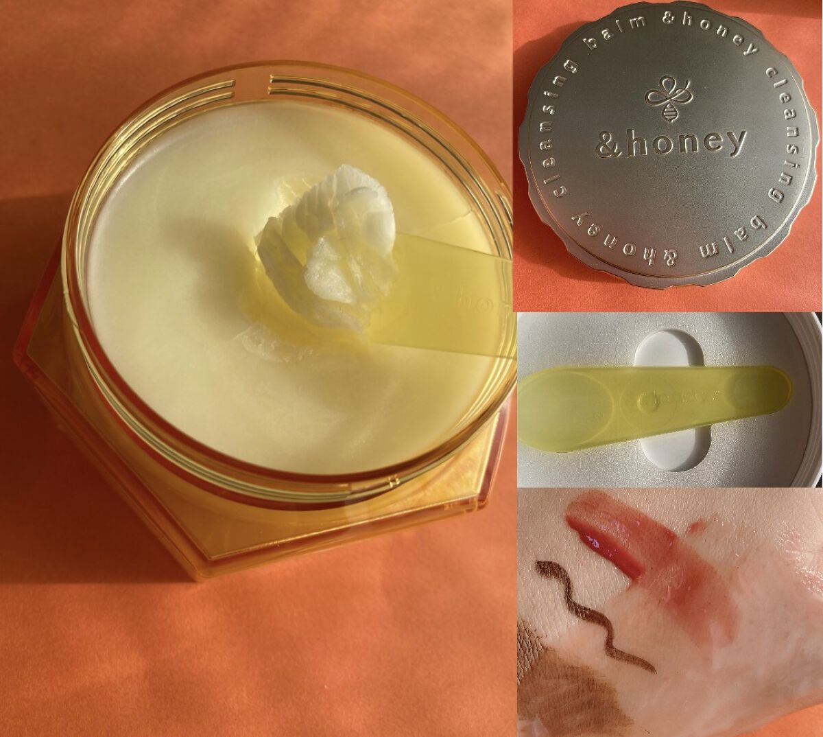 アンドハニー クレンジングバーム クリア/&honey/クレンジングバームを使ったクチコミ（3枚目）