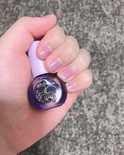 サンリオネイル/DAISO/マニキュアを使ったクチコミ(1枚目)