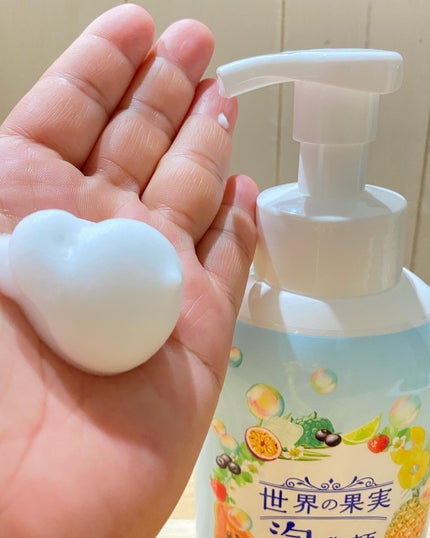 世界の果実 すっきり泡洗顔/世界の果実/泡洗顔を使ったクチコミ(3枚目)