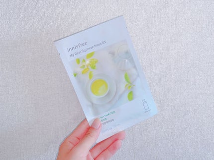 マイリアル スクイーズ マスクシート/innisfree/シートマスク・パックを使ったクチコミ(1枚目)