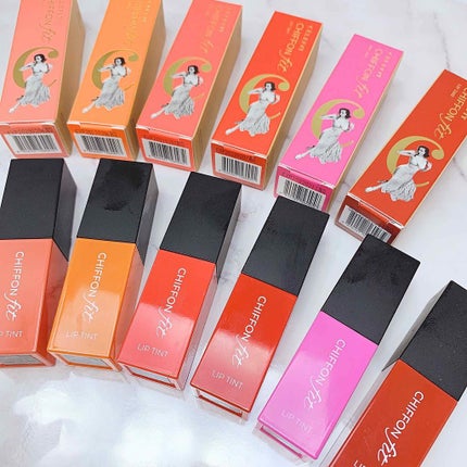 シフォンフィットリップティント/CELEFIT/リップティントを使ったクチコミ(2枚目)