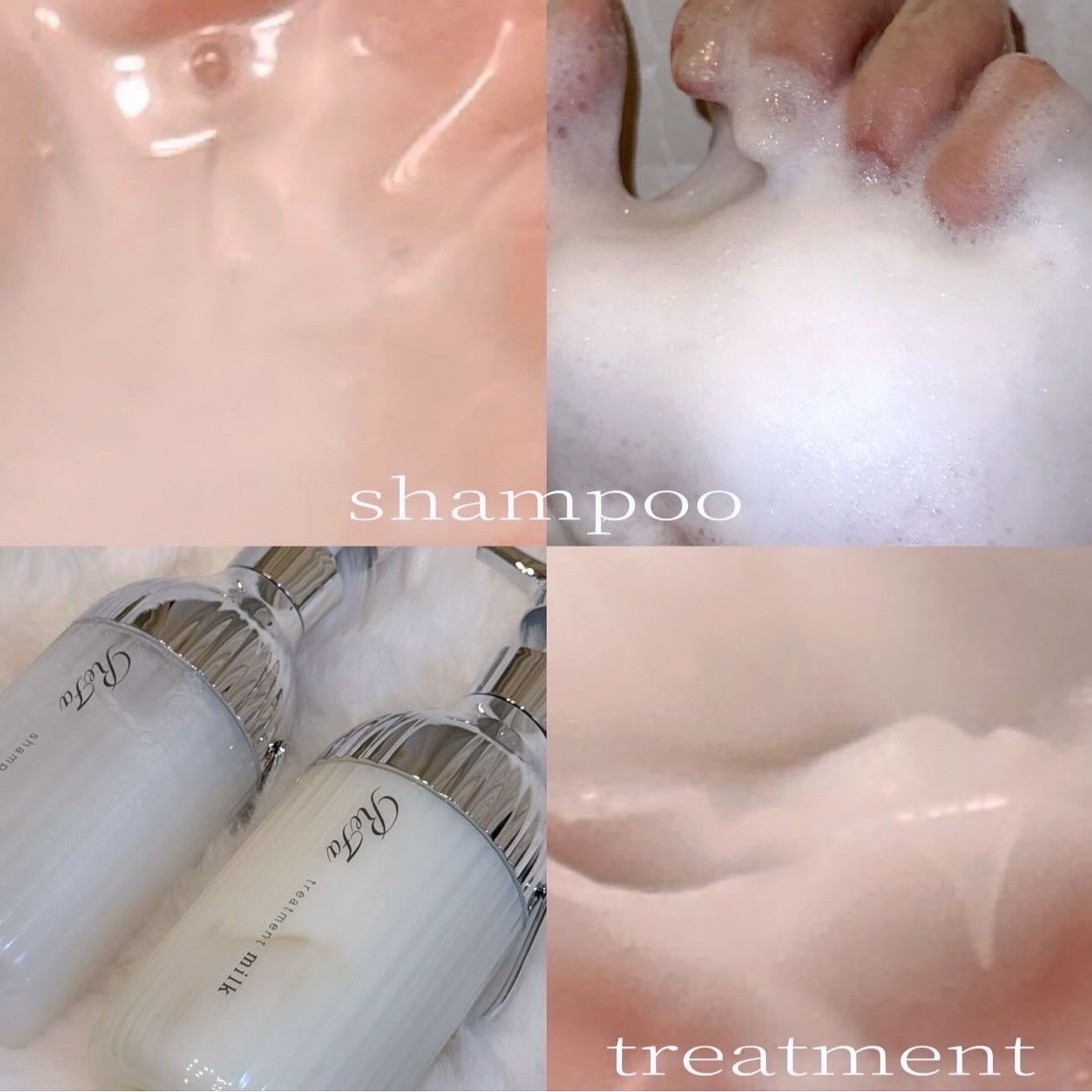 リファミルクプロテインシャンプー/トリートメント/ReFa/シャンプー・コンディショナーを使ったクチコミ(5枚目)