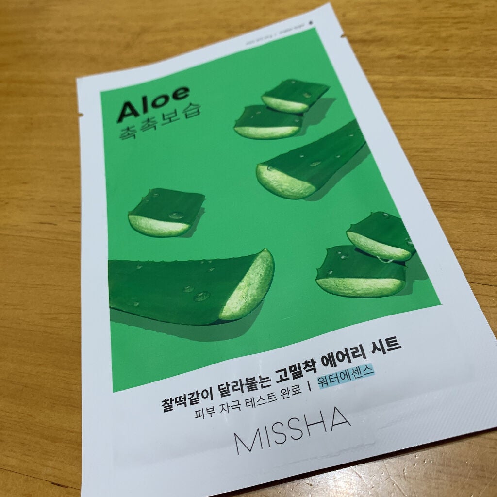 エアリーシートマスク/MISSHA/シートマスク・パックを使ったクチコミ(2枚目)