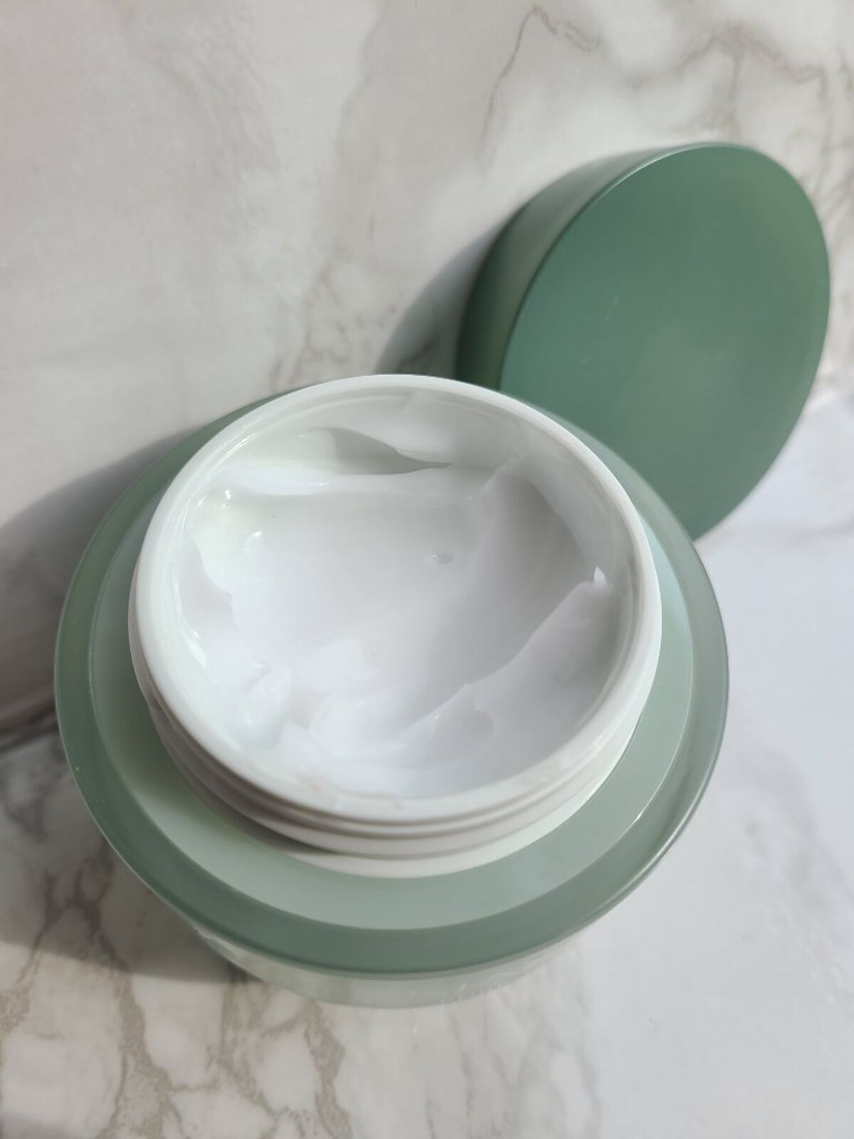 ピュアアルテミシア カーミングウォータークリーム/HANYUL(ハンユル)/フェイスクリームを使ったクチコミ（2枚目）