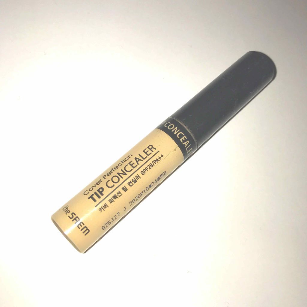 カバーパーフェクション チップコンシーラー/the SAEM/リキッドコンシーラーを使ったクチコミ(1枚目)