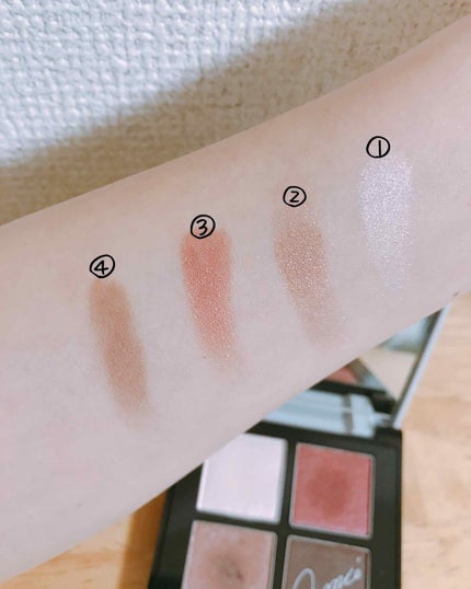 アイカラーパレットNA/Visée/アイシャドウパレットを使ったクチコミ(4枚目)