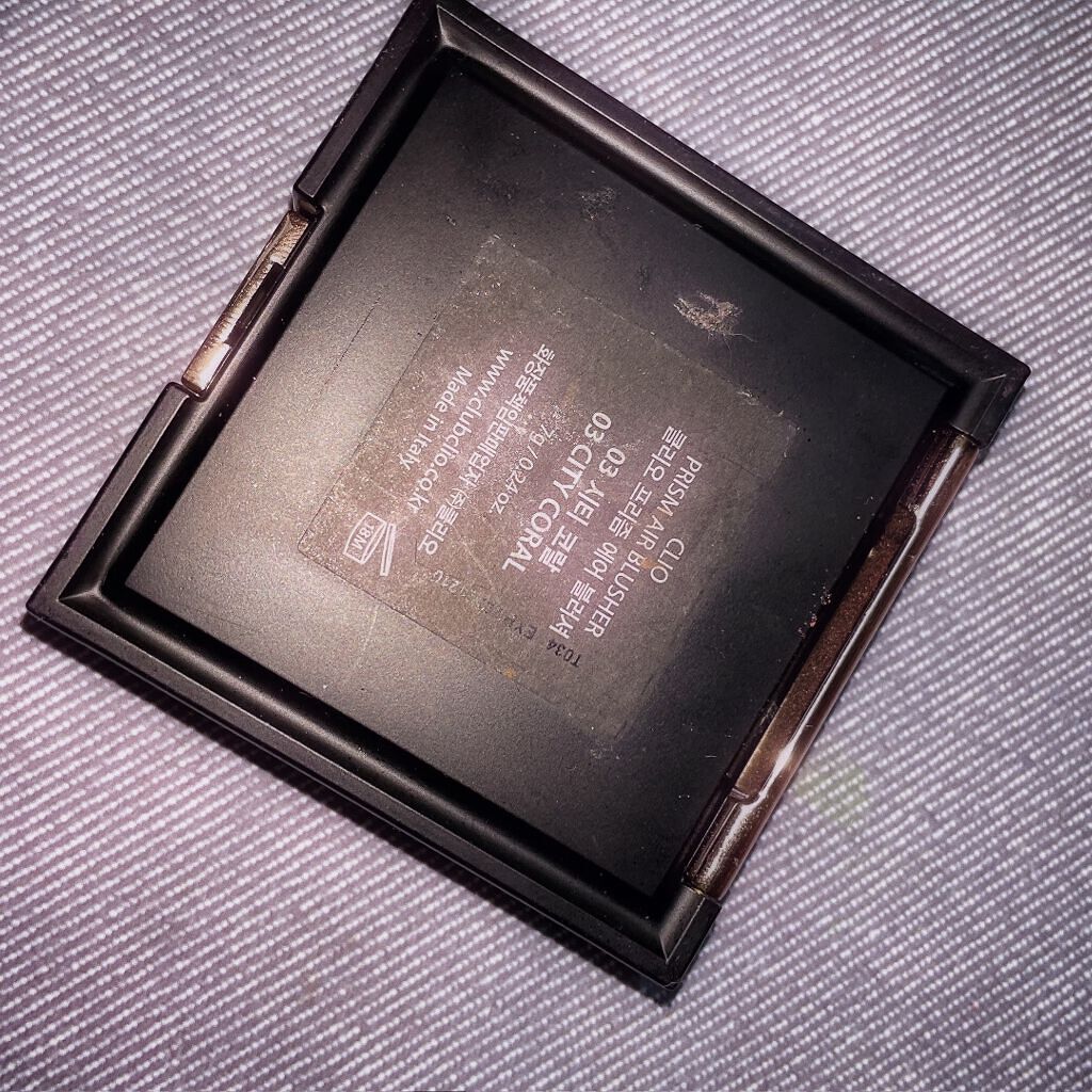 プリズムエアブラッシャー/CLIO/パウダーチークを使ったクチコミ（2枚目）