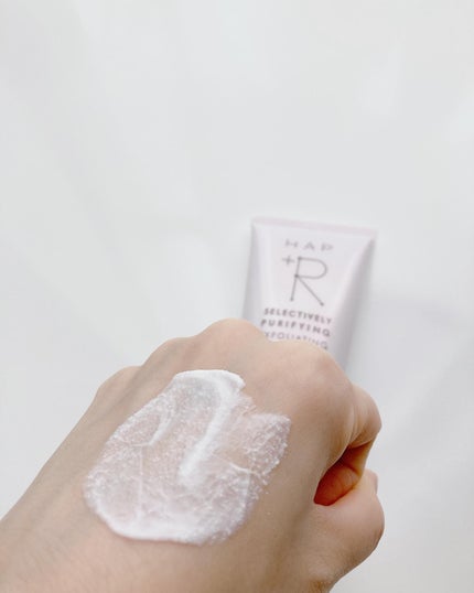 フェイススクラブ /HAP+R/スクラブ・ゴマージュを使ったクチコミ(3枚目)