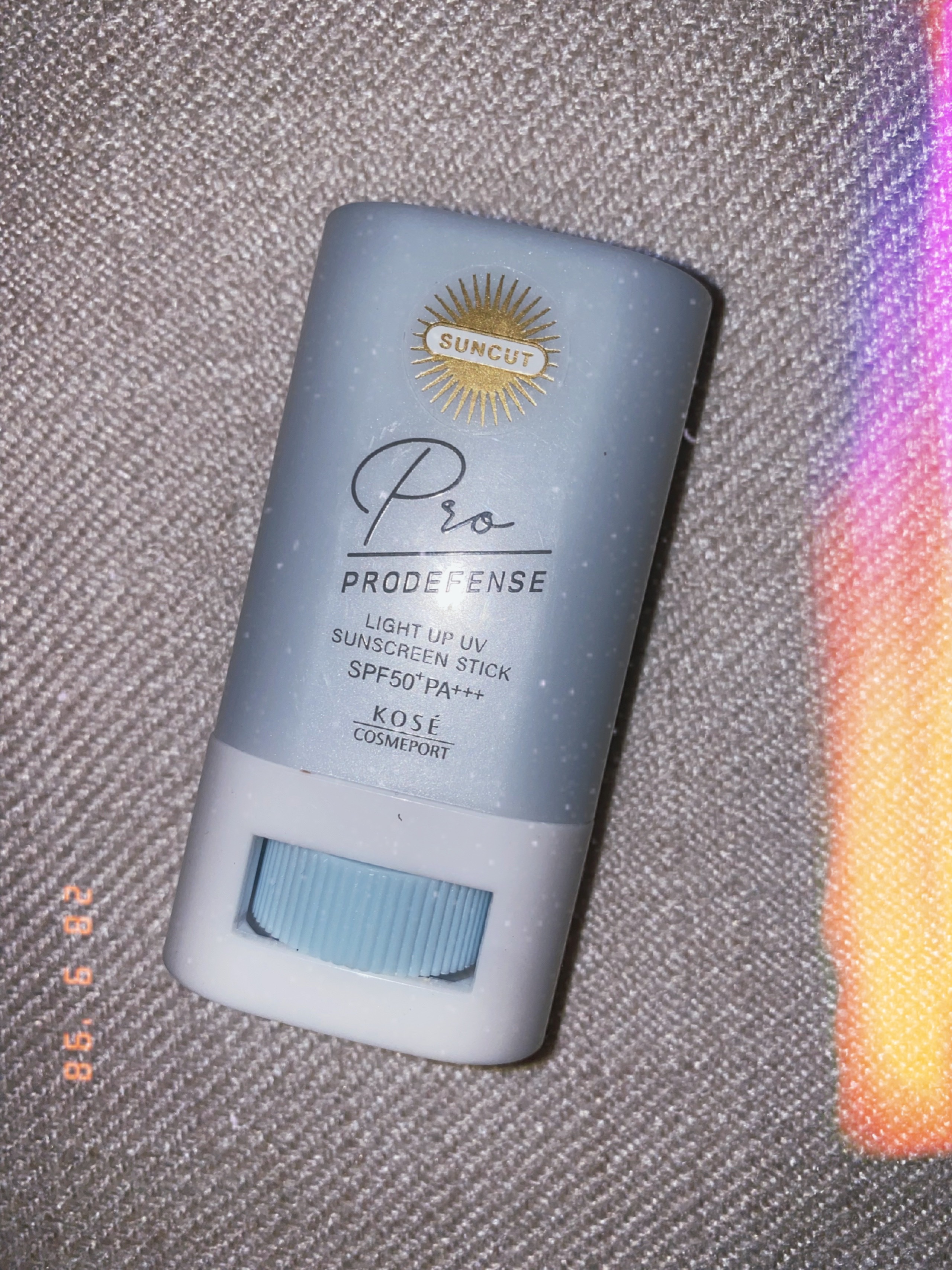 プロディフェンス ライトアップUV スティック/サンカット®/日焼け止めスティックを使ったクチコミ（1枚目）
