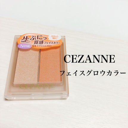 フェイスグロウカラー/CEZANNE/クリームハイライトを使ったクチコミ(1枚目)