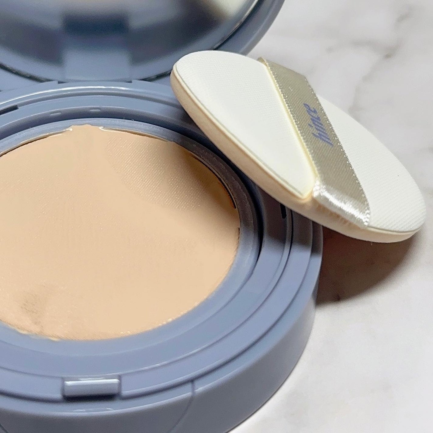 セカンドスキンメッシュマットクッション/hince/クッションファンデーションを使ったクチコミ(7枚目)