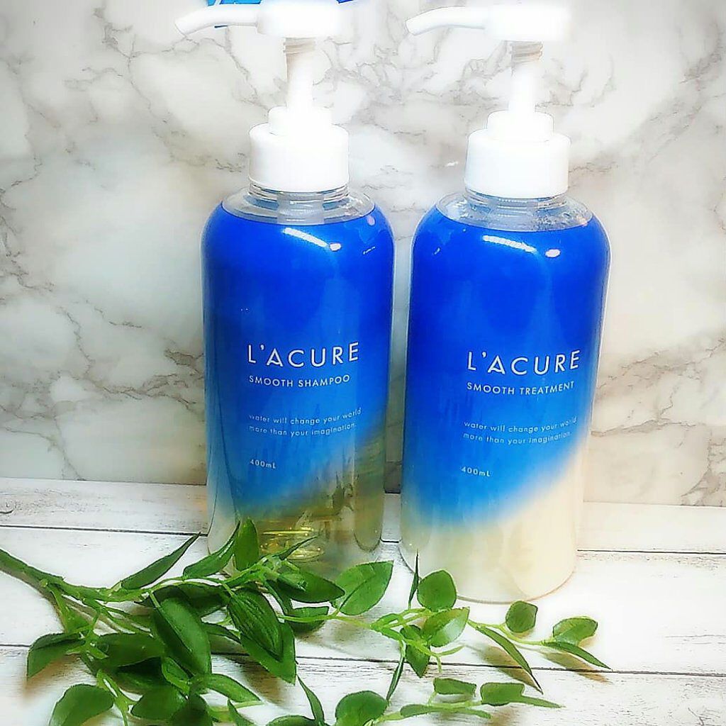 スムースシャンプー／スムーストリートメント/L'ACURE/市販シャンプーを使ったクチコミ（1枚目）