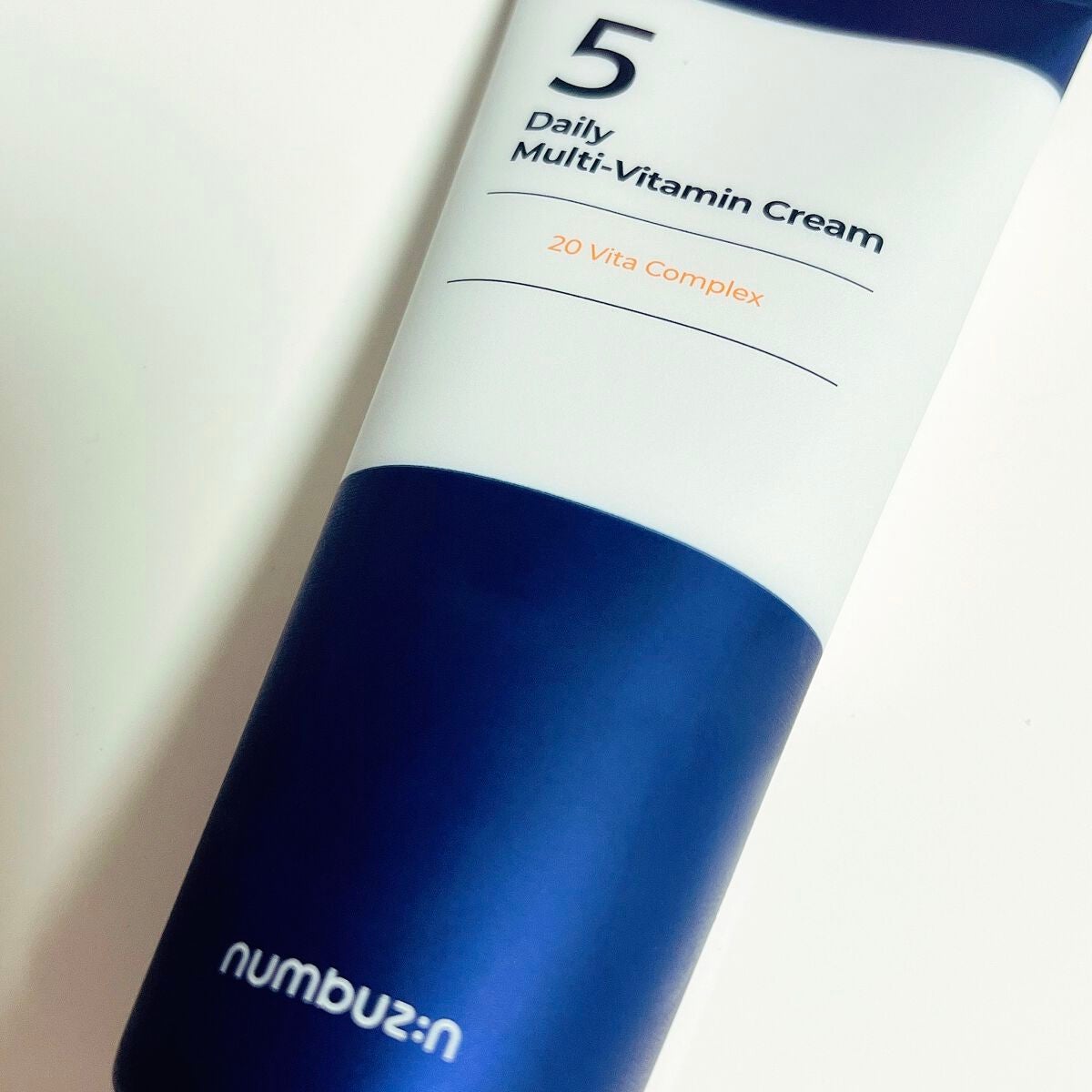5番 22種マルチビタミンクリーム/numbuzin/フェイスクリームを使ったクチコミ(1枚目)