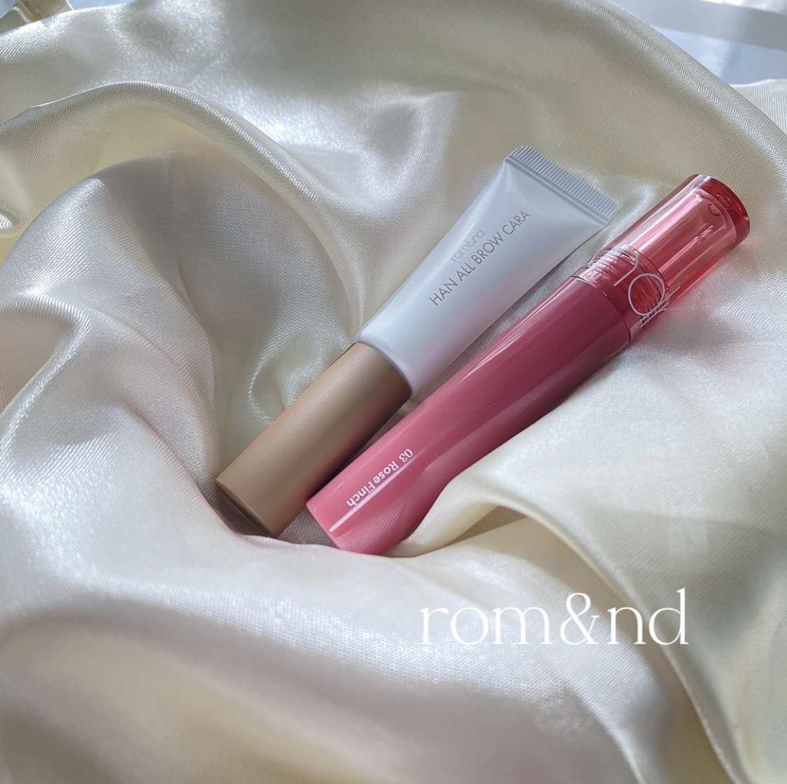 ハンオールブロウカラ/rom&nd/眉マスカラを使ったクチコミ（3枚目）