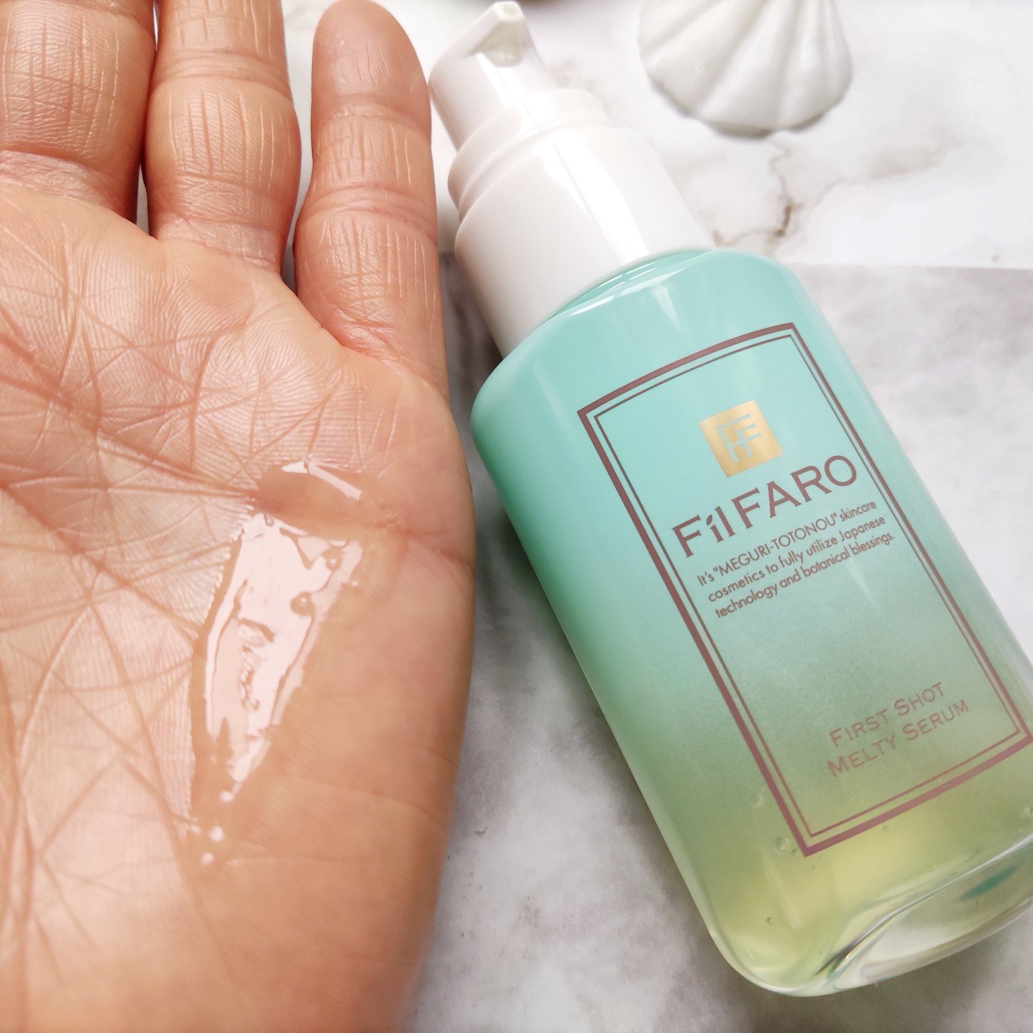ファーストショットメルティセラム/FilFARO/美容液を使ったクチコミ（2枚目）