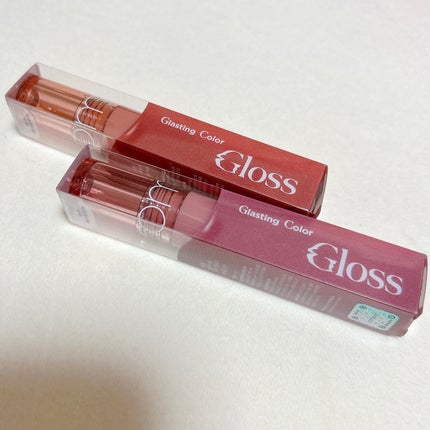 グラスティングカラーグロス/rom&nd/リップグロスを使ったクチコミ(9枚目)