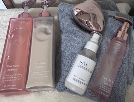 ヘアドライマイクロファイバータオル/ハホニコハッピーライフ/ヘアケアグッズを使ったクチコミ(4枚目)