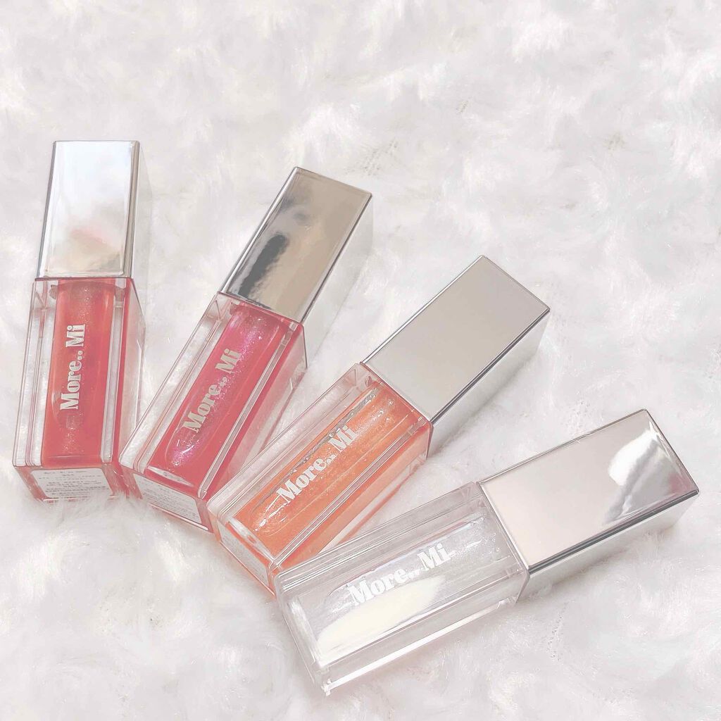 シャイニーリップグロス/More..Mi by momo/リップグロスを使ったクチコミ（2枚目）