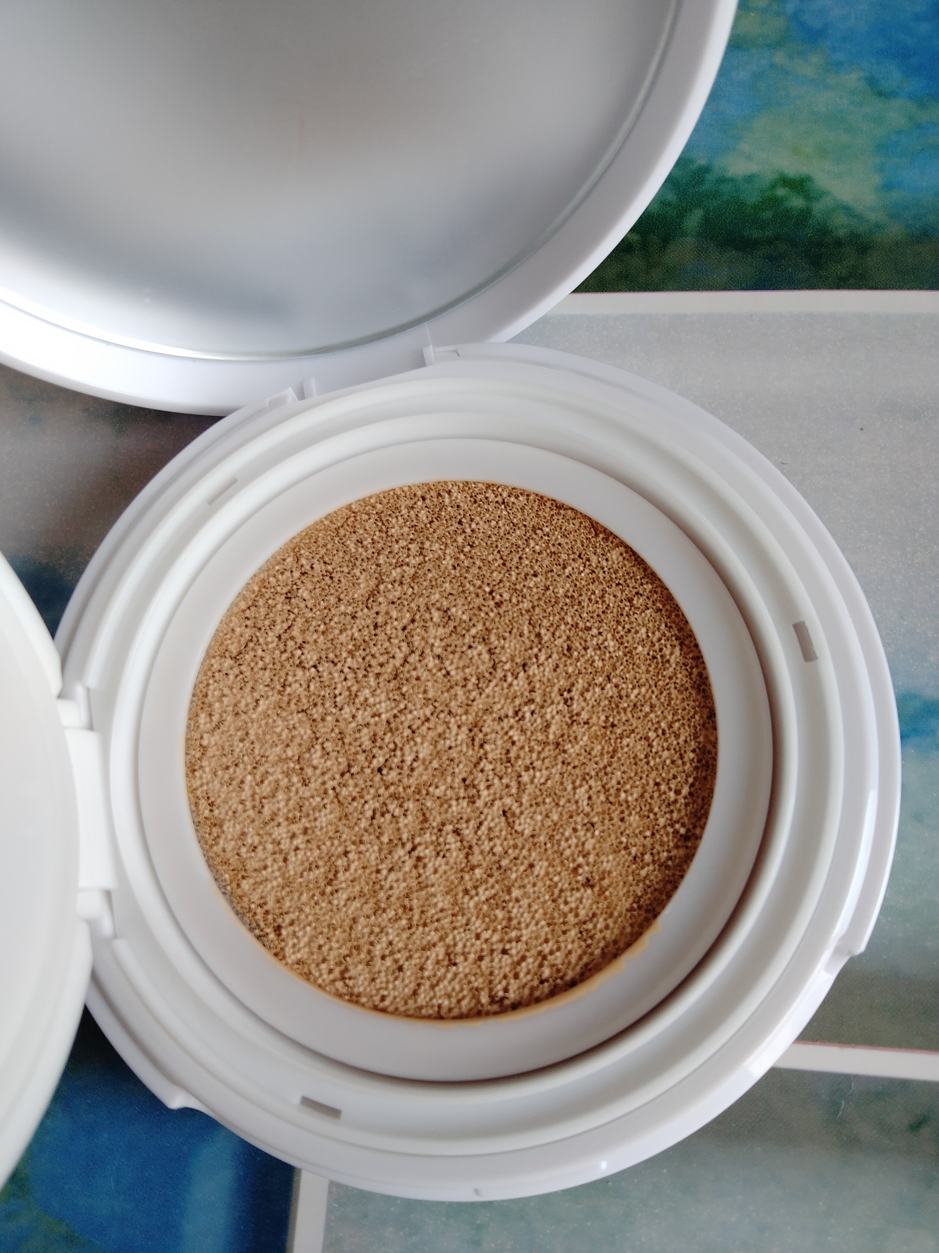 アイデイト クッションファンデーション 03 ミディアムベージュ/IDATE/クッションファンデーションを使ったクチコミ（3枚目）