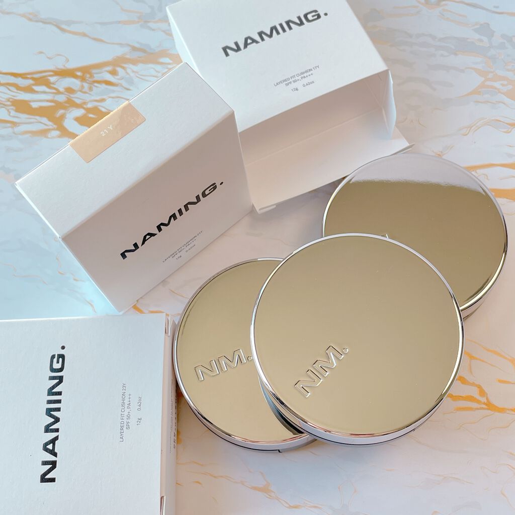 ネーミング レイヤード フィットクッション/NAMING./クッションファンデーションを使ったクチコミ(8枚目)