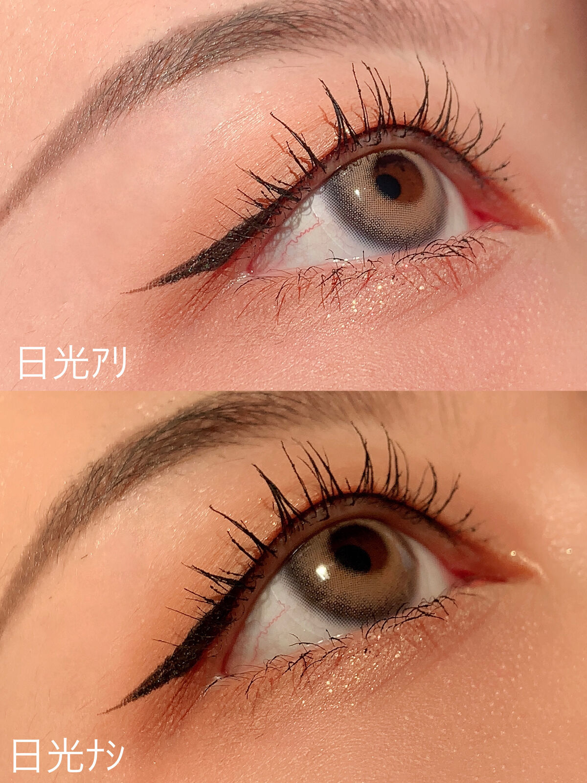 トリッドラブベージュマンスリー (TORRID LOVE BEIGE monthly)/OLOLA/１ヶ月（１MONTH）カラコンを使ったクチコミ（3枚目）