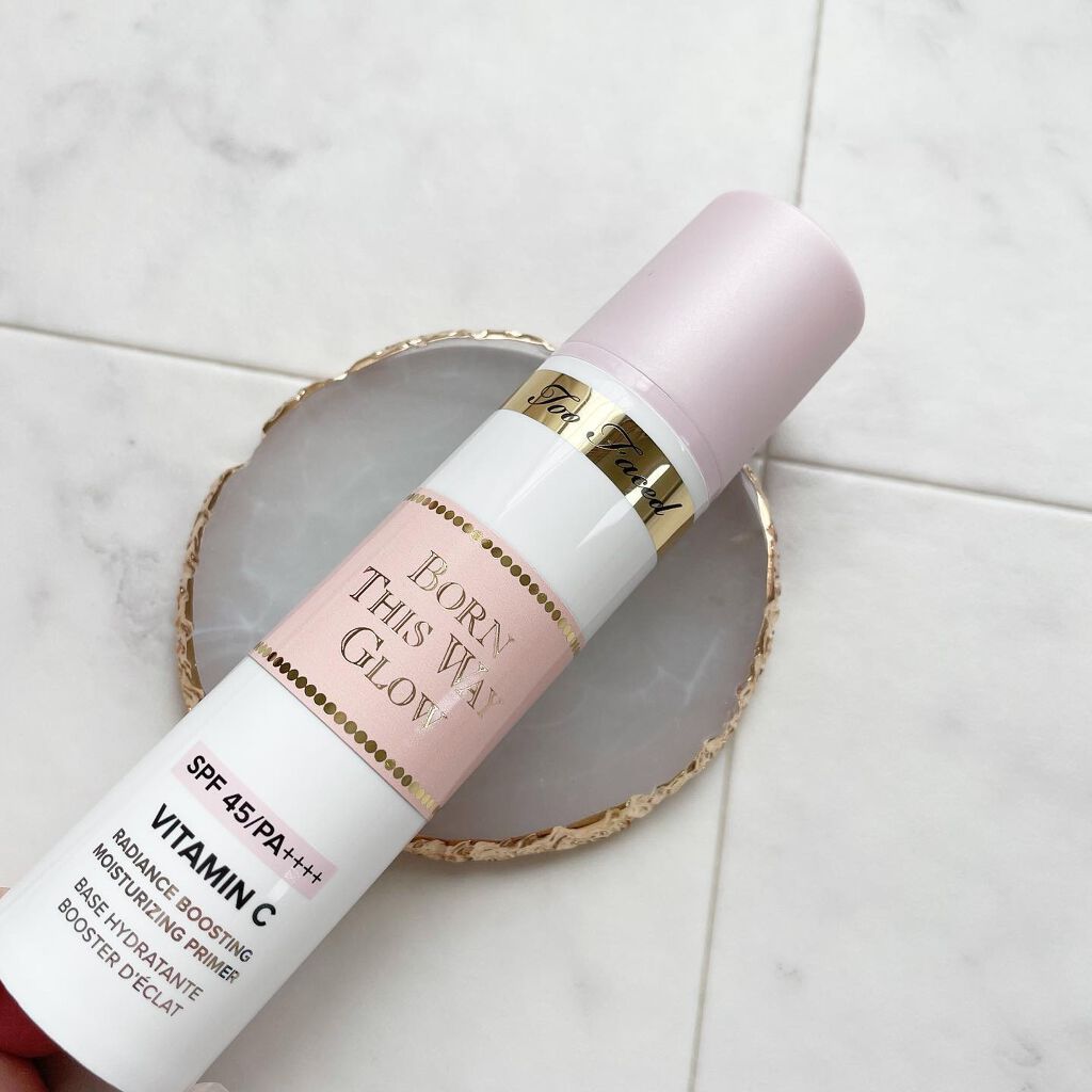 ボーン ディス ウェイ グロウ モイスチュアライジング メイクアップ プライマー/Too Faced/化粧下地を使ったクチコミ(2枚目)