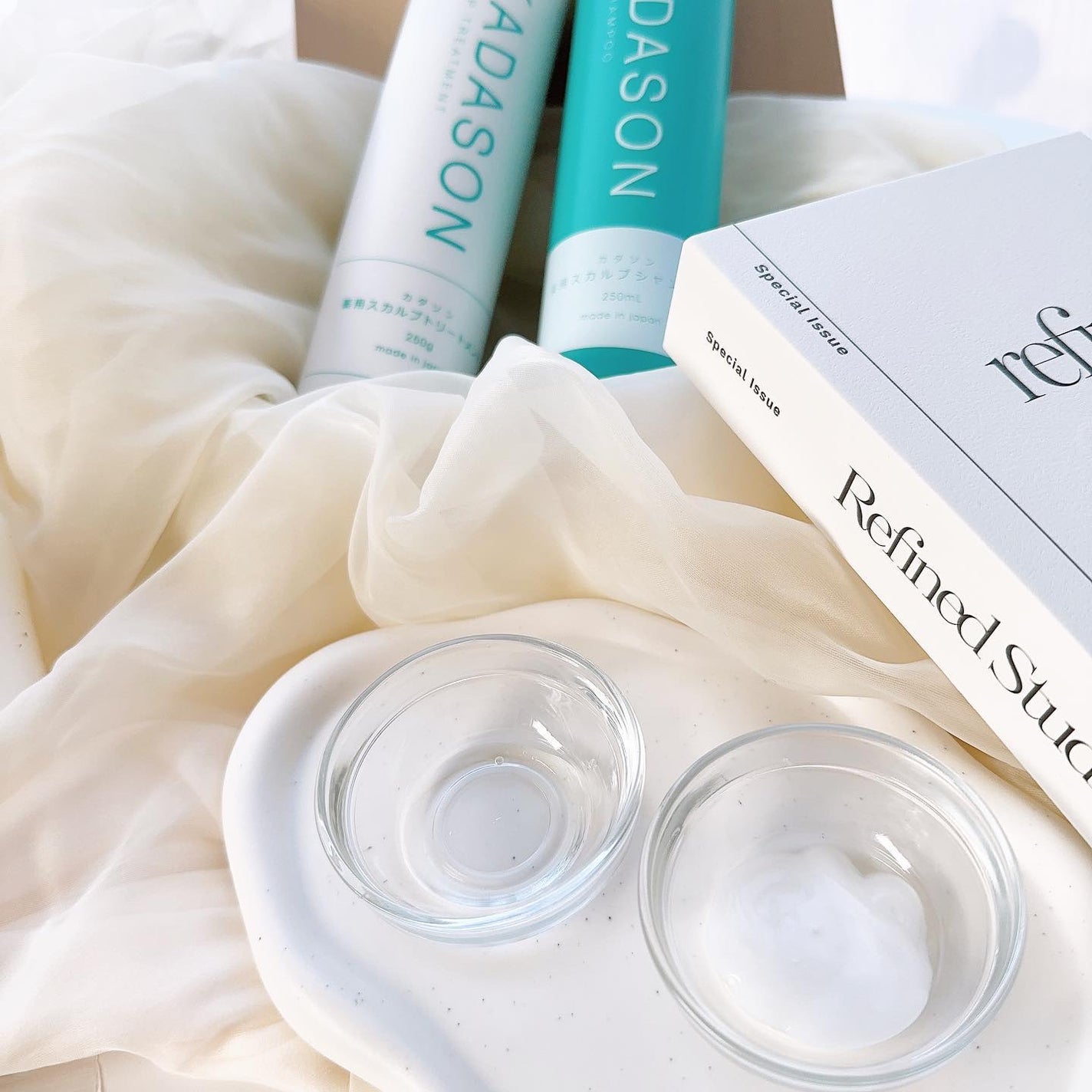 薬用スカルプシャンプー/トリートメント/KADASON (カダソン)/市販シャンプーを使ったクチコミ(5枚目)