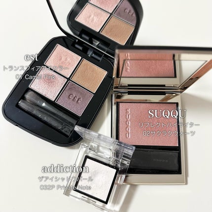 アディクション ザ アイシャドウ パール/ADDICTION/単色アイシャドウを使ったクチコミ(4枚目)