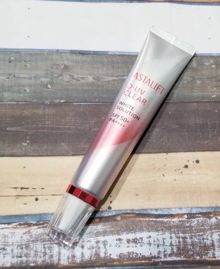 D-UVクリア ホワイトソリューション/アスタリフト/日焼け止めクリームを使ったクチコミ(1枚目)