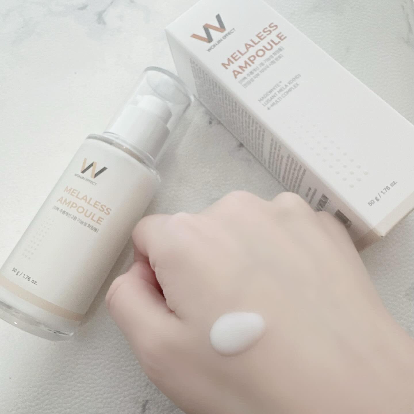 MELALESS AMPOULE/WONJIN EFFECT/美容液を使ったクチコミ（2枚目）