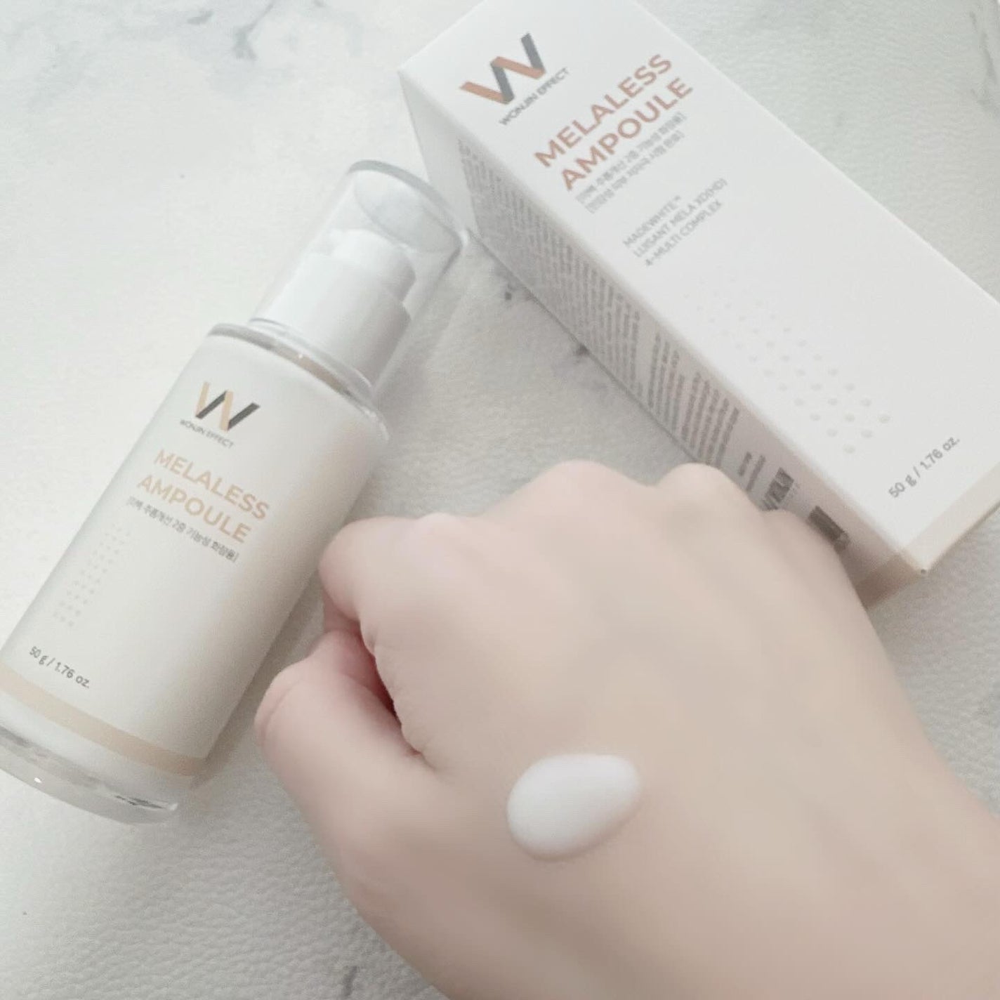 MELALESS AMPOULE/WONJIN EFFECT/美容液を使ったクチコミ(2枚目)