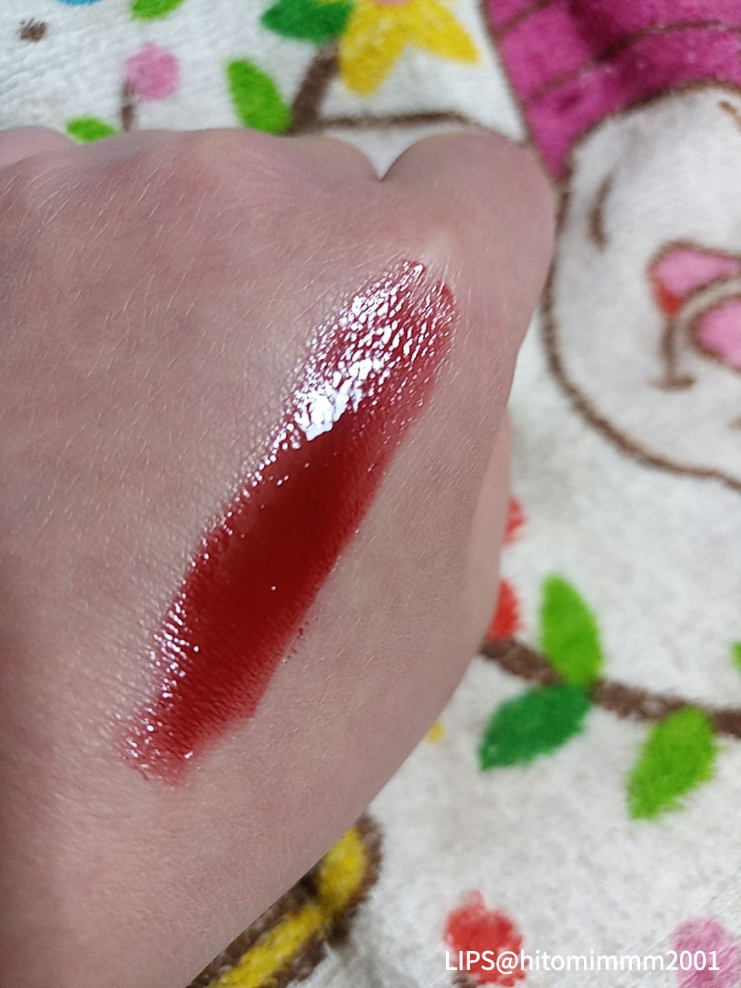 ディープキスド プランピング リップエナメル 154 Barrie/Dinto/リップグロスを使ったクチコミ（2枚目）