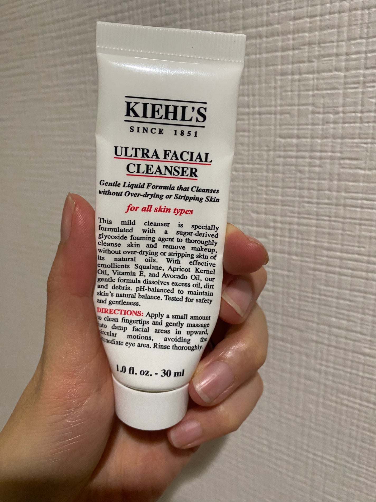 キールズ クレンザー UFC/Kiehl's/洗顔フォームを使ったクチコミ(5枚目)