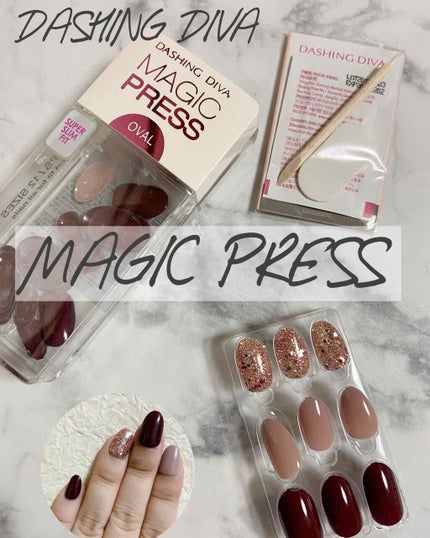 1秒ネイルマジックプレス/DASHINGDIVA MAGICPRESS/ネイルチップ・パーツを使ったクチコミ(1枚目)